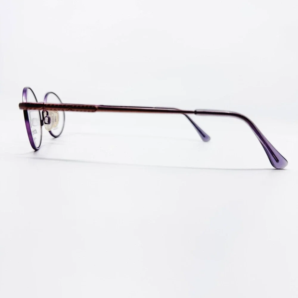 Stride Rite Eyeglass Frames Kids Purple New Oval Nickel Free SR-NFB 41-18-125
